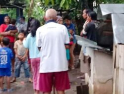 Balita di Kuningan Membiru akibat Sambaran Petir