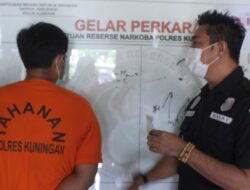 Lagi, Polres Kuningan Tangkap Pengedar Sabu