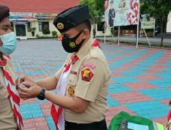 Polri Dorong Peran Aktif Pramuka dalam Penerapan Protokol Kesehatan