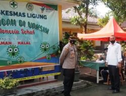 Lansia di Kecamatan Ligung Jalani Vaksinasi Covid-19