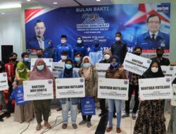 Rayakan Usia Ke-20, Partai Demokrat Guyur Bantuan Masyarakat