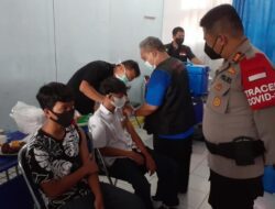 Pelajar Majalengka Antusias Ikut Vaksinasi Covid-19