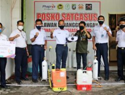 KAI Cirebon Salurkan Bantuan Tanggap Covid-19