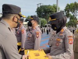 Tujuh Kapolsek di Majalengka Dapat Penghargaan Pelayanan Vaksinasi Covid-19