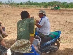 Antisipasi Maraknya Game Online, Karang Taruna Sukawana Bangun Lapangan Sepakbola
