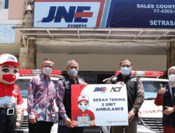 JNE dan ACT Hadirkan Dua Ambulans untuk Kemanusiaan