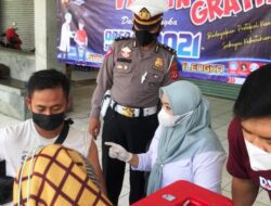 Operasi Zebra Lodaya, Polres Majalengka Adakan Vaksinasi Covid-19