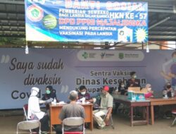 Vaksinasi Lansia di Majalengka Capai 40 Persen