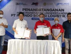 Perluas Jangkauan Pasar, Pelindo Solusi Logistik Gandeng JNE