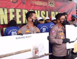Polres Cirebon Kota Tangkap Enam Pelaku Tawuran