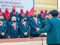 Pengurus IDI Kota Cirebon Periode 2021-2024 Dilantik