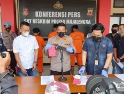 Dalam Sepekan, Satreskrim Polres Majalengka Ungkap Empat Kasus Kejahatan