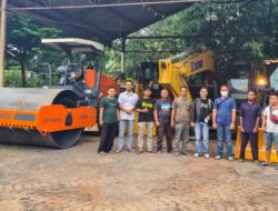 DPUTR Kota Cirebon Dapat Bantuan Lima Alat Berat dari Pemprov