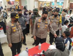 Wakapolda Jabar Pantau Vaksinasi Covid-19 di Kota Cirebon