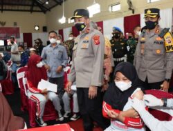 Percepat Capaian Vaksinasi, Wakapolda Targetkan 200 Ribu Dosis Perhari