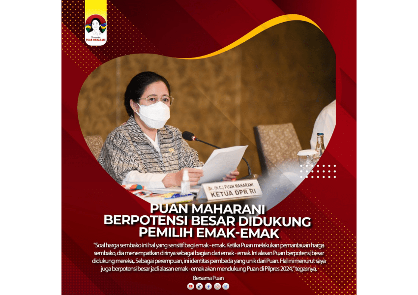 Elektabilitas Puan Naik, Politisi: Bukan Polesan