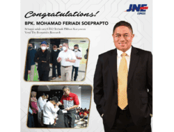 M Feriadi Soeprapto Dinobatkan sebagai 50 Indonesia Best CEO Awards