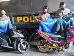 Polres Majalengka Amankan Motor Bodong dan Jaket XTC