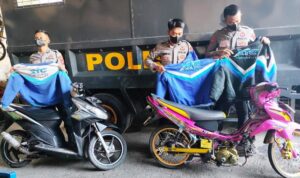 Polres Majalengka Amankan Motor Bodong dan Jaket XTC