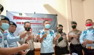 Polres dan Lapas Majalengka Razia Sel Narapidana