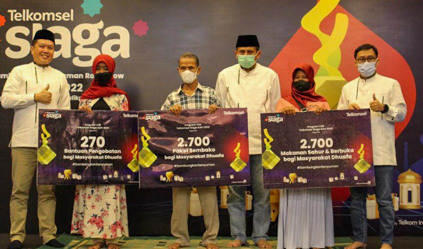 Telkomsel Siaga Berbagi Kebahagiaan Ramadan