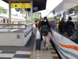 Penumpang Arus Balik KAI Cirebon Capai 9.304 Orang