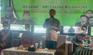 Bupati Majalengka minta Korps Alumni Himpunan Mahasiswa Islam (KAHMI) dan Himpunan Mahasiswa Islam (HMI) bantu masyarakat bangkit