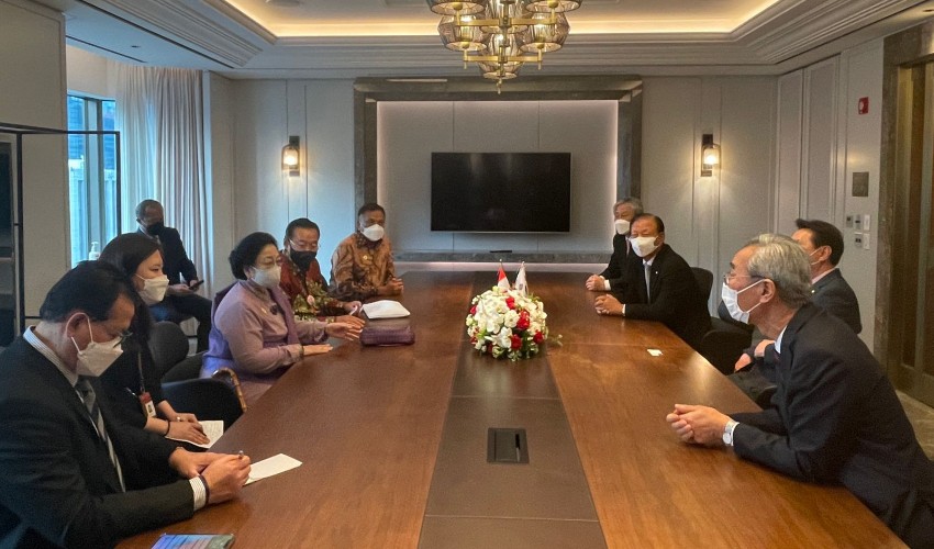 Kunjungi Negeri Ginseng, Megawati Bahas Perdamaian Dua Korea