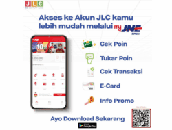 Akses JLC di Aplikasi My JNE Makin Mudah