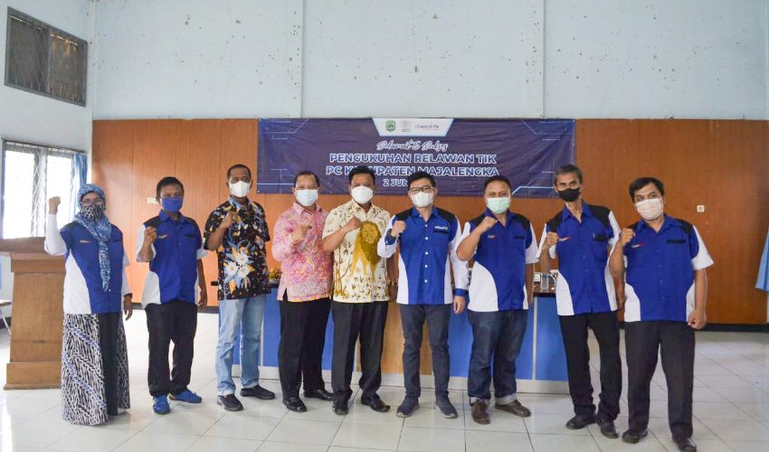 M. Abduh Nugraha Dikukuhkan Jadi Ketua RTIK Majalengka