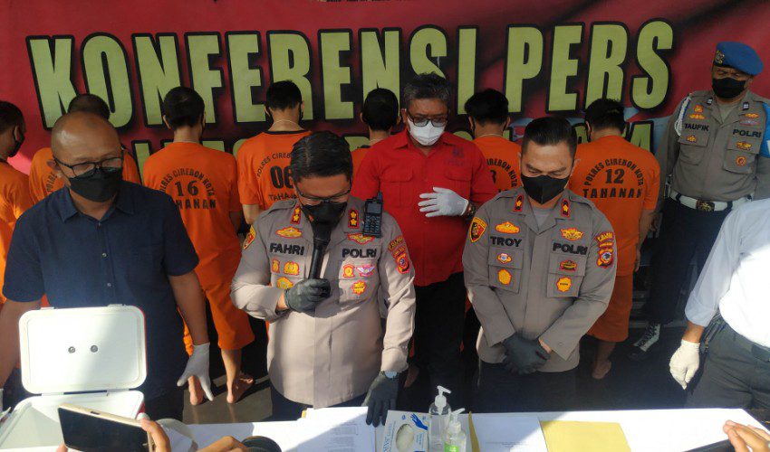 Polres Cirebon Kota Amankan Tujuh Penyalahguna Narkoba