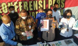 Polres Cirebon Kota Tangkap Pasutri Pengedar Uang Palsu