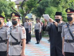 Tiga Perwira Polres Majalengka Dimutasi