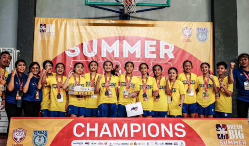 Merpati Bali Juara I YBA Summer 2022 KU-14 Putri