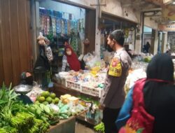 Polsek Talaga Cek Ketersediaan Migor dan Sembako