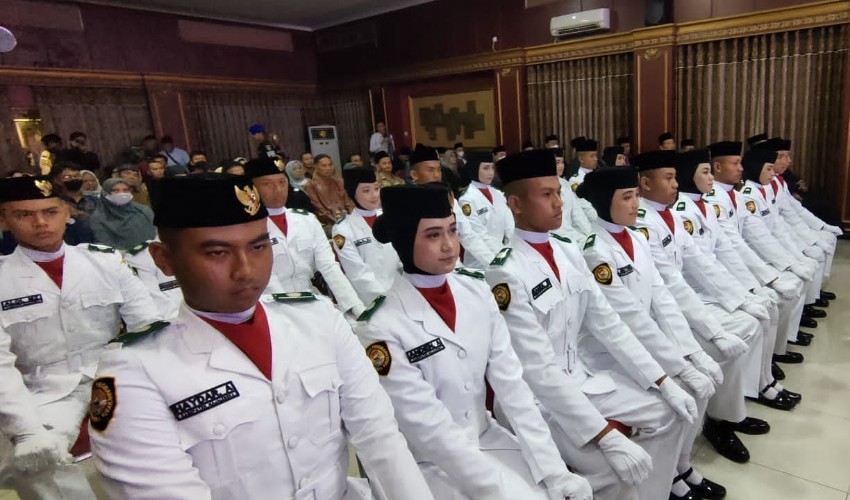Bupati Majalengka Kukuhkan 31 Paskibraka