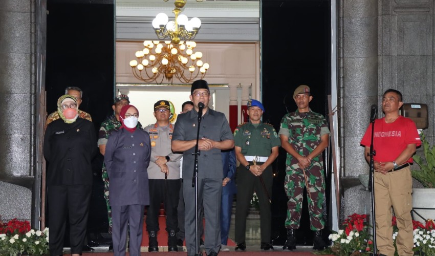 Gubernur Jabar Sambut Tim Ekspedisi Kebangsaan Kota cirebon