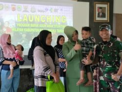 Kodim 0617 Majalengka Launching Program Bapak Asuh Anak Stunting