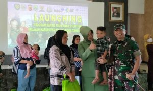 Kodim 0617 Majalengka Launching Program Bapak Asuh Anak Stunting