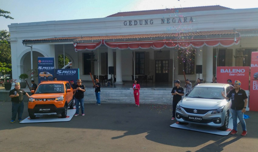 Suzuki S-Presso dan Baleno Hadir di Cirebon