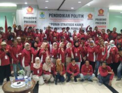 Gerindra Kota Cirebon Gelar Pendidikan Politik bagi Para Kader