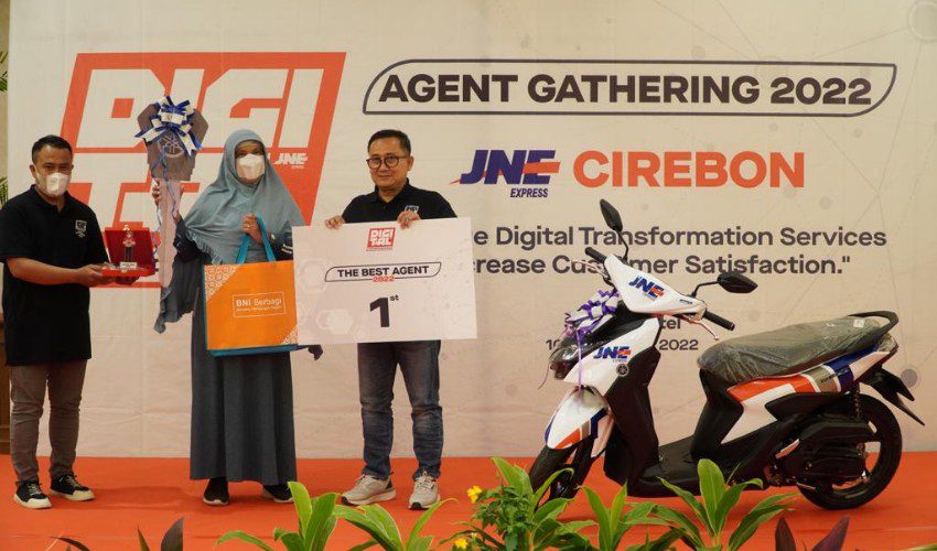 JNE Cirebon Perkuat Kemitraan dengan Agen