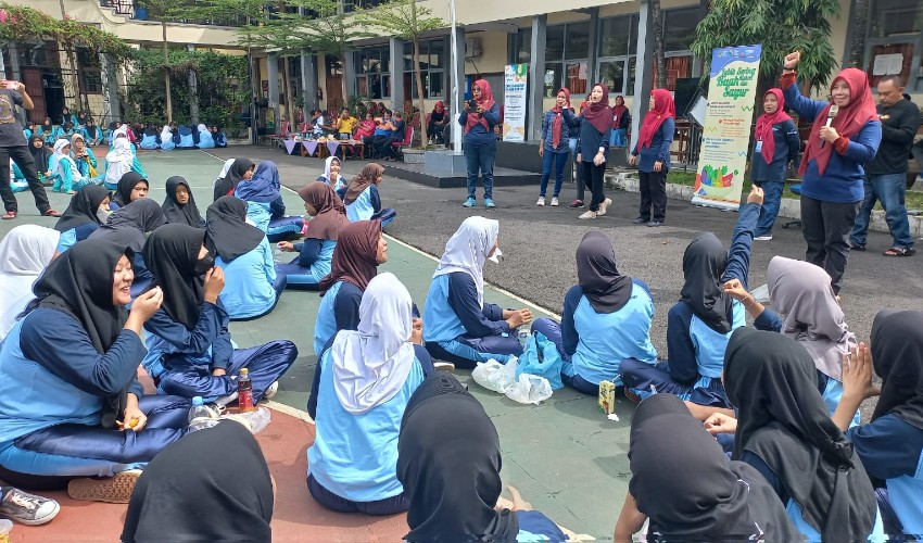 Dinas Kesehatan Majalengka Sosialisasikan Gerakan Aksi Bergizi