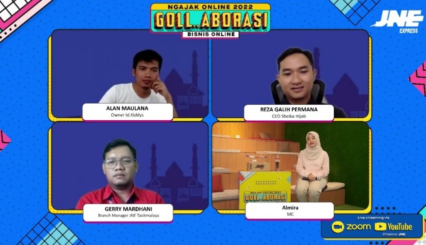 JNE Kembangkan Pemasaran Digital UMKM Tasikmalaya
