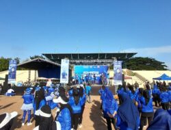 Kompetisi Senam Sehat Srikandi Demokrat Berlangsung Meriah