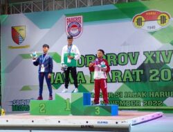 Angkat Besi Sumbang Perunggu untuk Majalengka di Porprov Jabar 2022