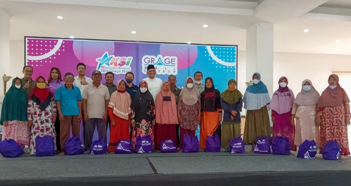 Grage Mall Rayakan HUT ke-26 dengan Berbagi Sembako dan Apresiasi Tenan