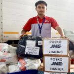 JNE Bebaskan Biaya Pengiriman Bantuan Bencana Gempa Cianjur