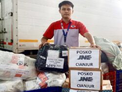 JNE Bebaskan Biaya Pengiriman Bantuan Bencana Gempa Cianjur