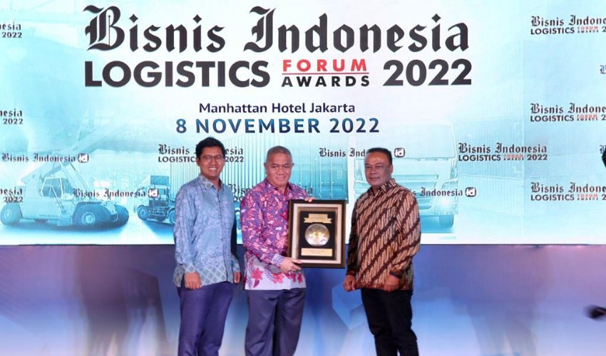 JNE Raih Penghargaan Bisnis Indonesia Logistics Awards 2022